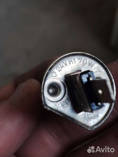 Автолампа H1 24v 70w, Автомобильная лампа 24v