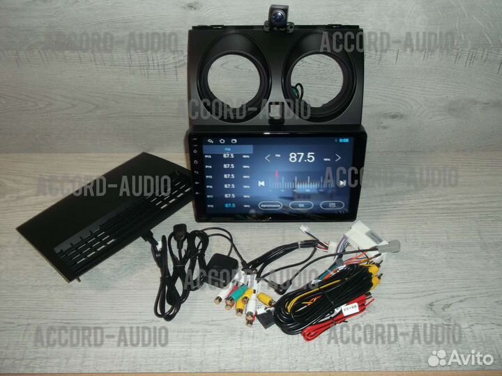 Магнитола 2DIN Nissan Qashqai j10 Android +камера