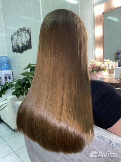 Кератиновое выпрямление/ботокс волос