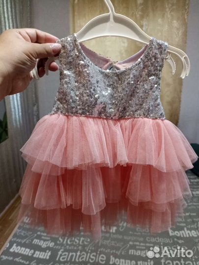 Платье для девочки 68 74