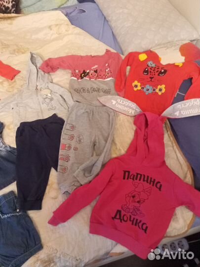 Пакет вещей на девочку от 1 года