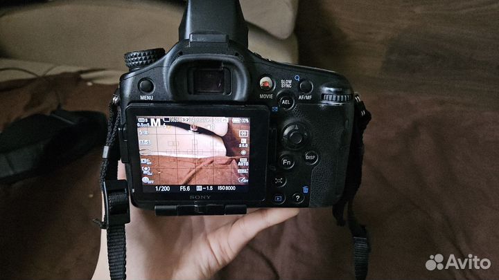 Фотоаппарат sony a77 + объектив kit 18-55