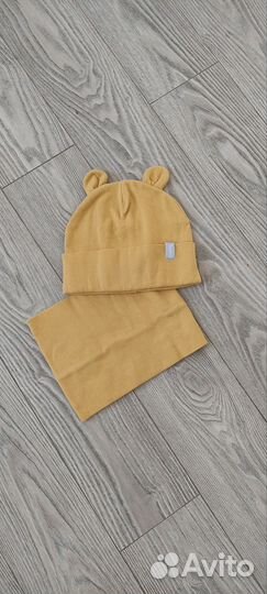 Комплект шапка и снуд 48-50