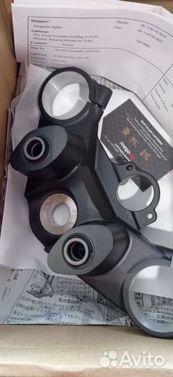 Vfr 1200 X траверса руля. запчасти клипоны