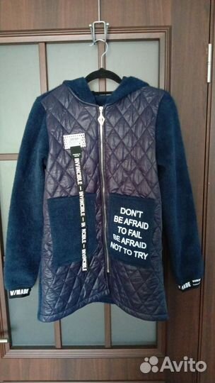 Кардиган женский с капюшоном