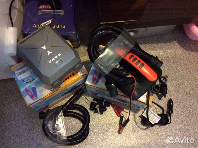 Насос электрический для SUP и лодок пвх