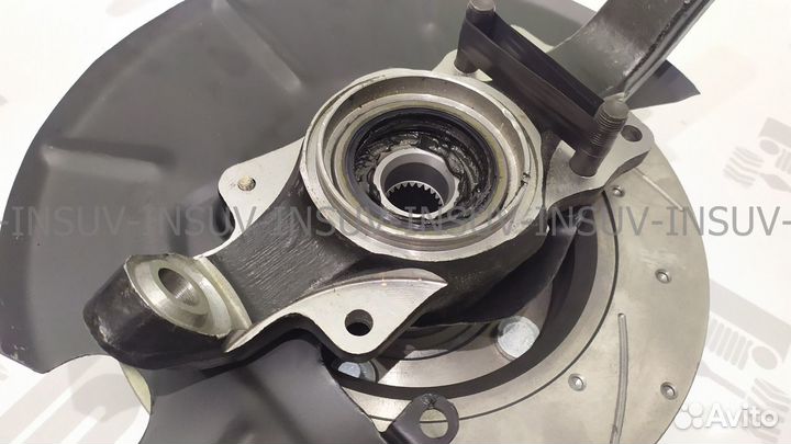 Усиленный ступичный узел 23 ивеко с торм. дисками