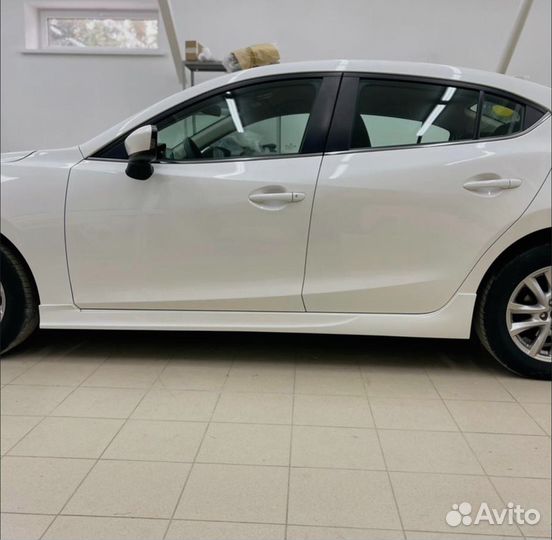Пороги декоративные (накладки) Mazda 3/Axela BM