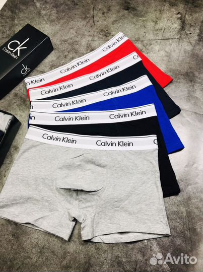 Трусы мужские боксеры calvin klein хлопок