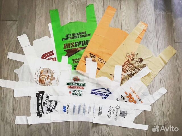 Пакеты майка/пвд печать на пакетах