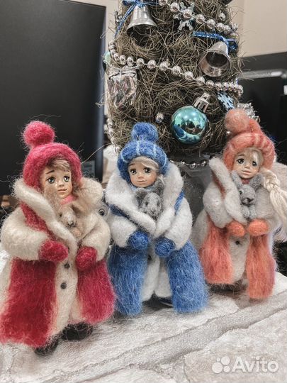 Новогодние игрушки ручной работы