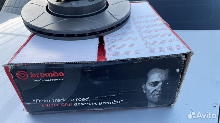 Тормозные диски Brembo max на весту