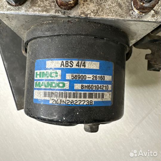 Блок абс, ZN2027738 Hyundai Santa Fe 2000-2006 года