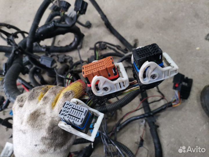 Проводка двс Ford Focus 2 Рестайлинг седан aoda