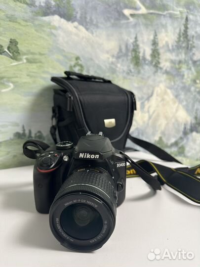 Зеркальный фотоаппарат nikon d3400