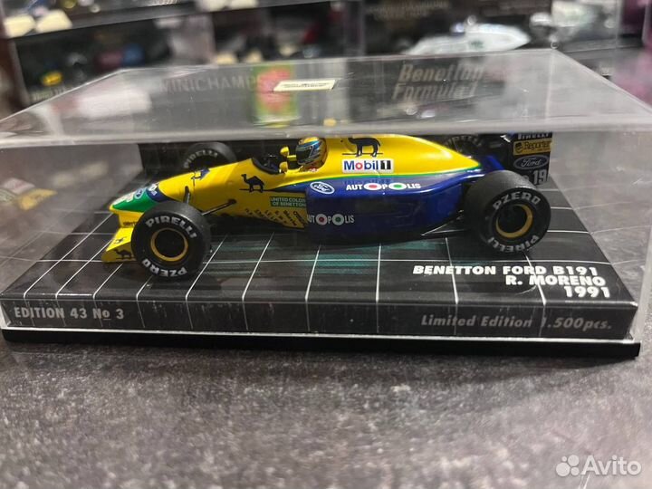 F1 1:43 Formula 1 Minichamps разные