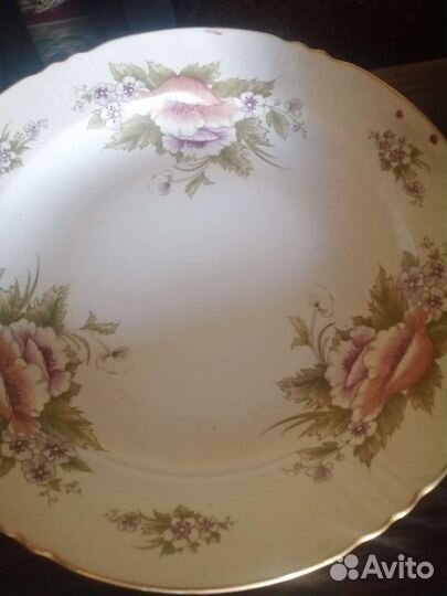 Столовый сервиз фарфор СССР дфз