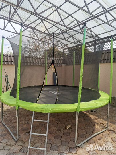 Батут с защитной сеткой arland 12FT
