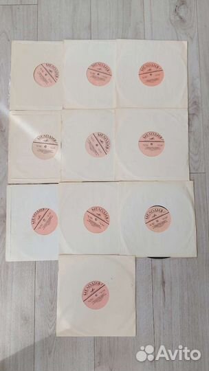 Виниловые пластинки СССР 20 уроков английский язык