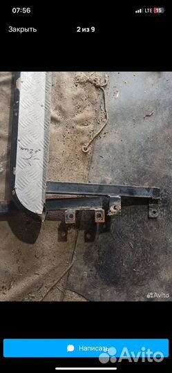 Подножки, пороги на ниву chevrolet