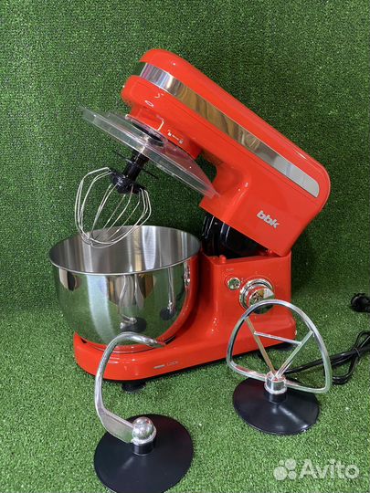 Миксер планетарный ввк квм1042 красный