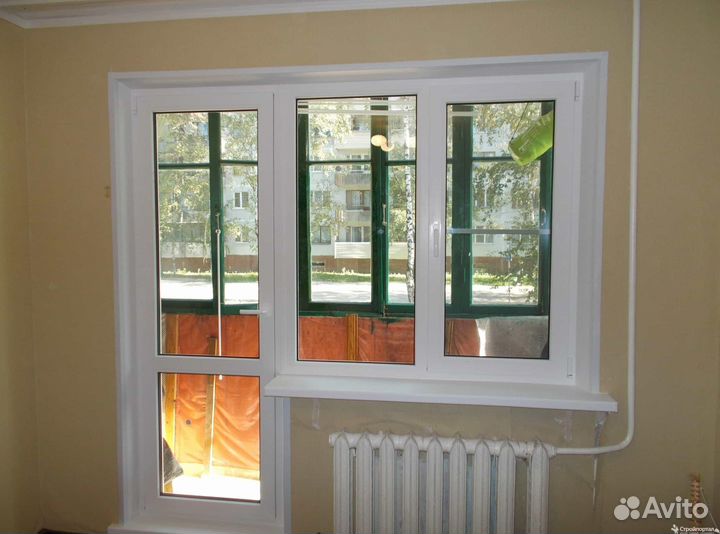 Балконный блок теплый