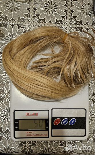 Волосы для наращивания бу