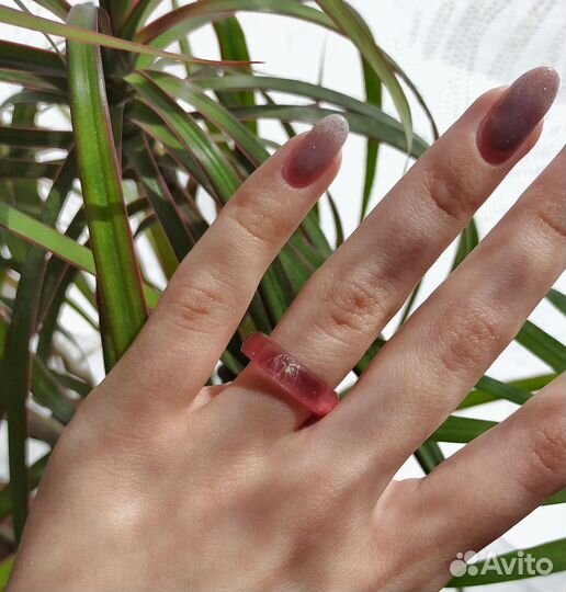 Парные кольца из эпоксидной смолы