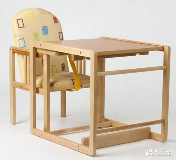 Стол-трансформер со стулом