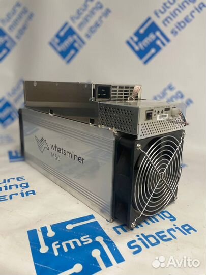 Asic Whatsminer M50 122th б/у на гарантии