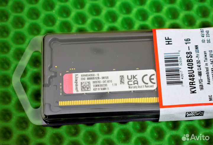 KingSton DDR5 4800 MHz16 GB