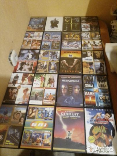 Видеофильмы на дисках для dvd