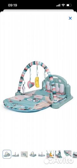 Развивающий коврик с пианино