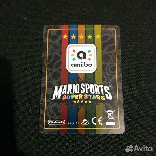 Карта Amiibo Mario Sports Superstar