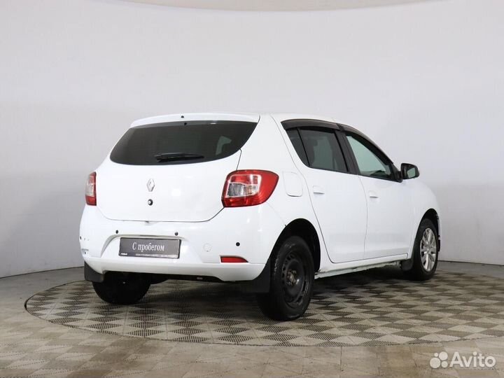 Renault Sandero 1.6 МТ, 2021, 123 724 км