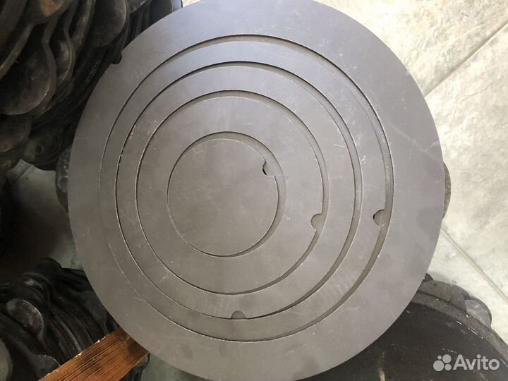 Металлические кольца на печь