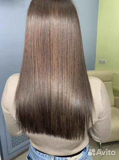 Кератин ботокс волос