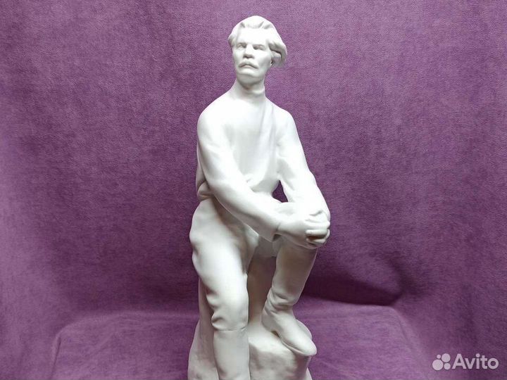 Статуэтка фарфор Максим Горький СССР лфз