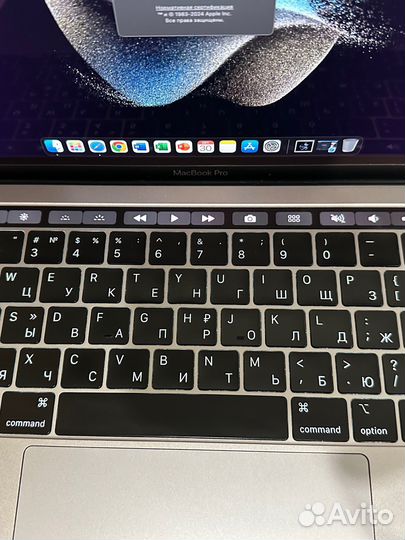 Macbook Pro 13 2019 touch bar