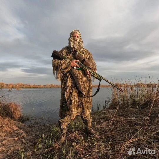 Маскировочный халат Сухой камыш