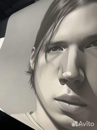 Нейропортрет на холсте