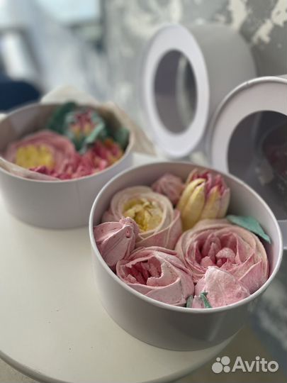 Съедобные букеты из зефира