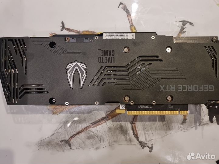 Видеокарта rtx 3080 zotac trinity oc 10g