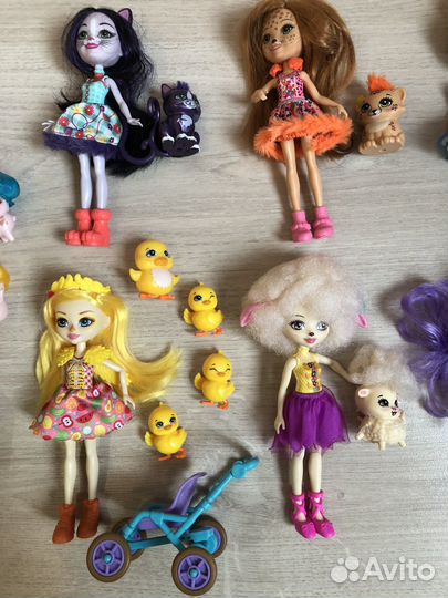 Энчантималс enchantimals Набор 9 шт