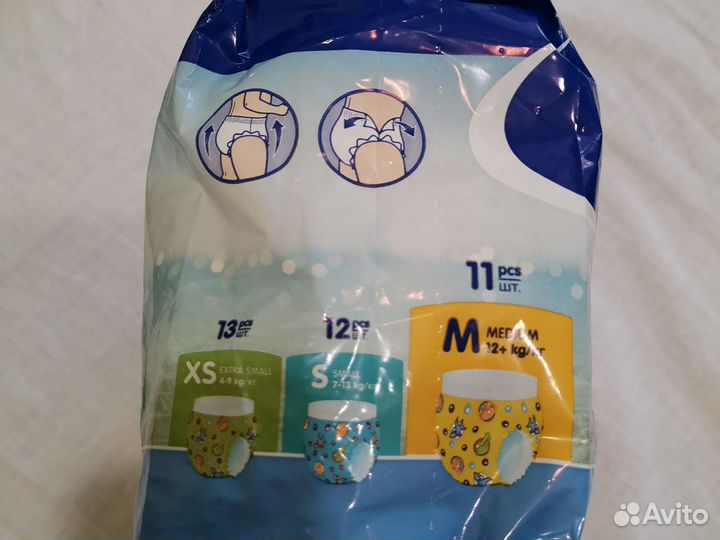 Подгузники для плавания 12+