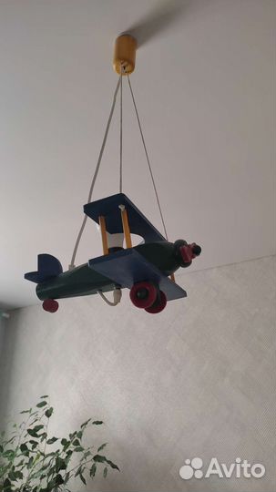 Светильник люстра самолёт Икея