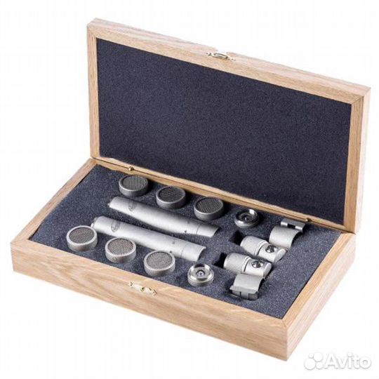 Октава мк-012 Matte Nickel (стереопара, в деревянн