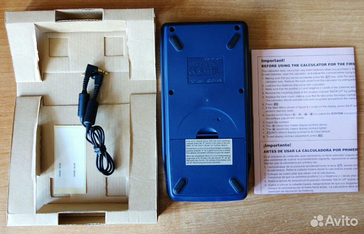Калькулятор Casio algebra 2.0 Plus