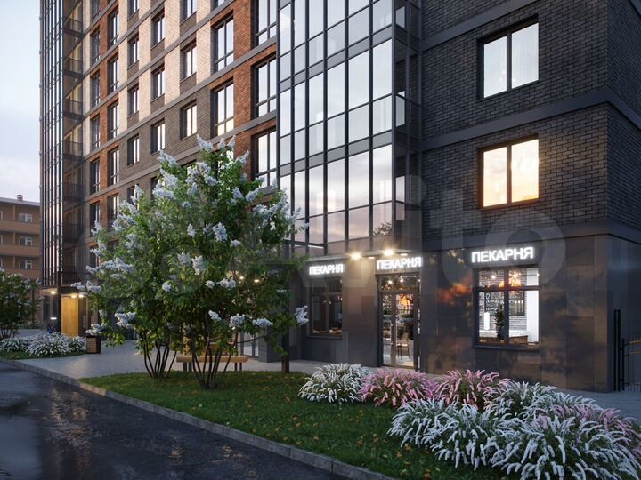 1-к. квартира, 34,8 м², 13/16 эт.