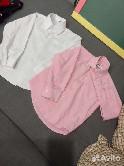 Рубашки на мальчика 92-98